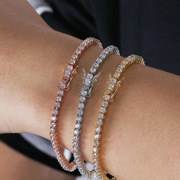 ALOURA Soleil Moissanite Tennis Bracelet