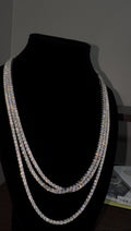 Moissanite Tennis Chain - VVS1 Diamond Look
