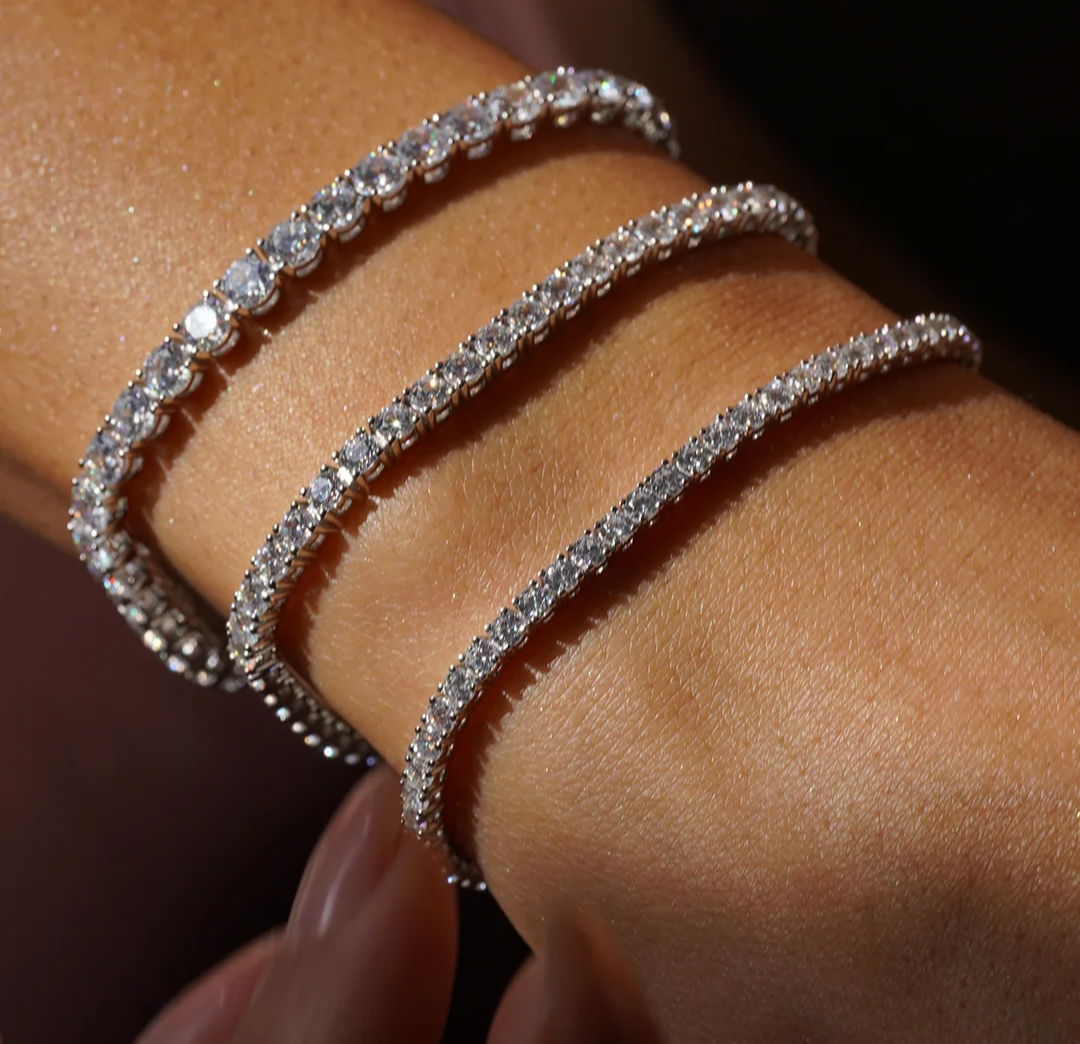 ALOURA Étoile Delicate Tennis Bracelet