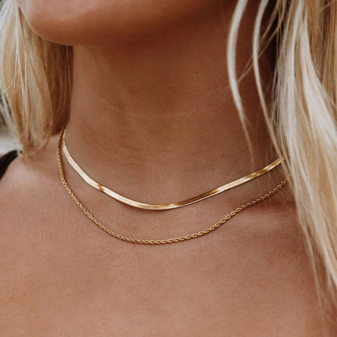 ALOURA Grace Layering Chain